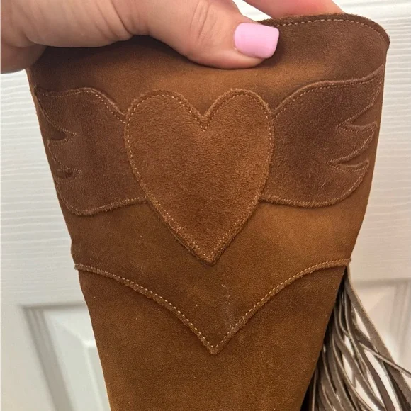 Junk Gypsy by Lane Women’s Heeled Boots Spirit Animal Brown JG0022D Size 7 - Picture 7 of 8